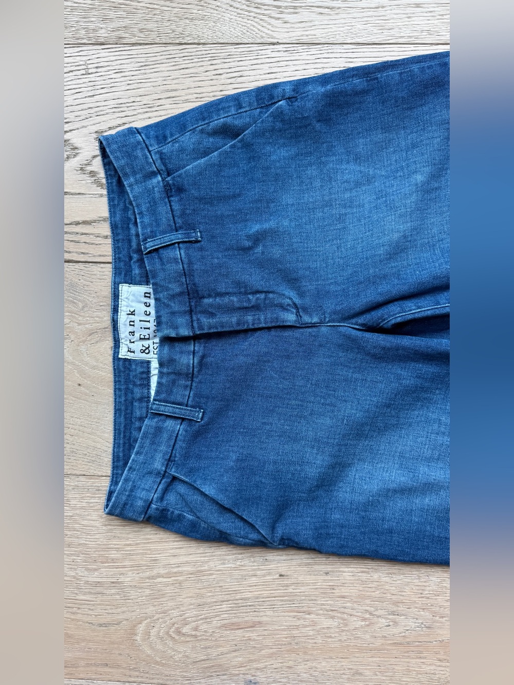 Frank & Eileen Wickow Denim Pants, size 4